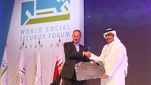  افتتاح المنتدى العالمي للضمان الاجتماعي بحضور دولي في الدوحة