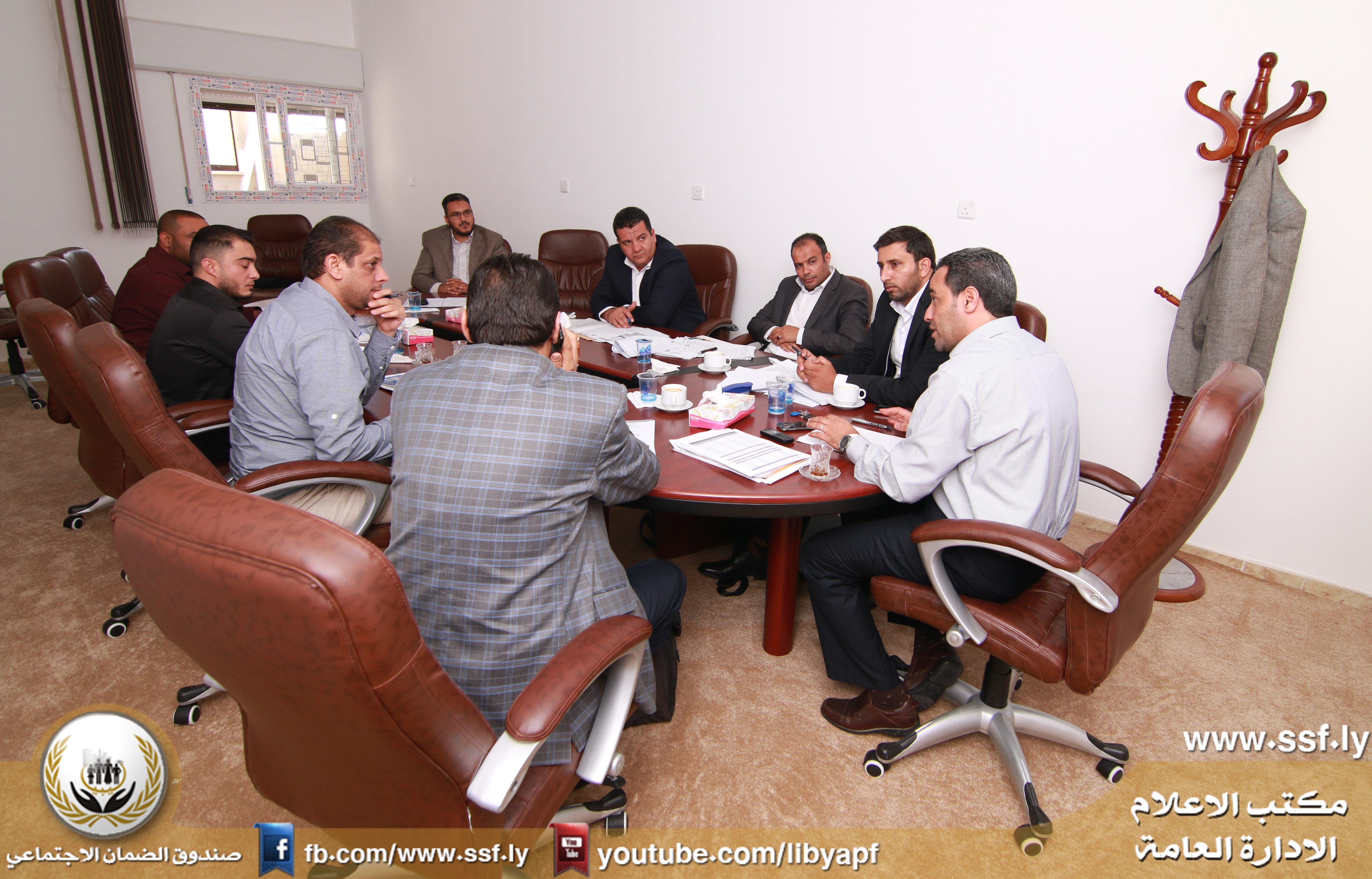 اجتماع اللجنة الطبية لصندوق الضمان الاجتماعي بمدينة البيضاء