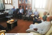 وفد من الإدارة العامة في ضيافة فرع الجبل الغربي