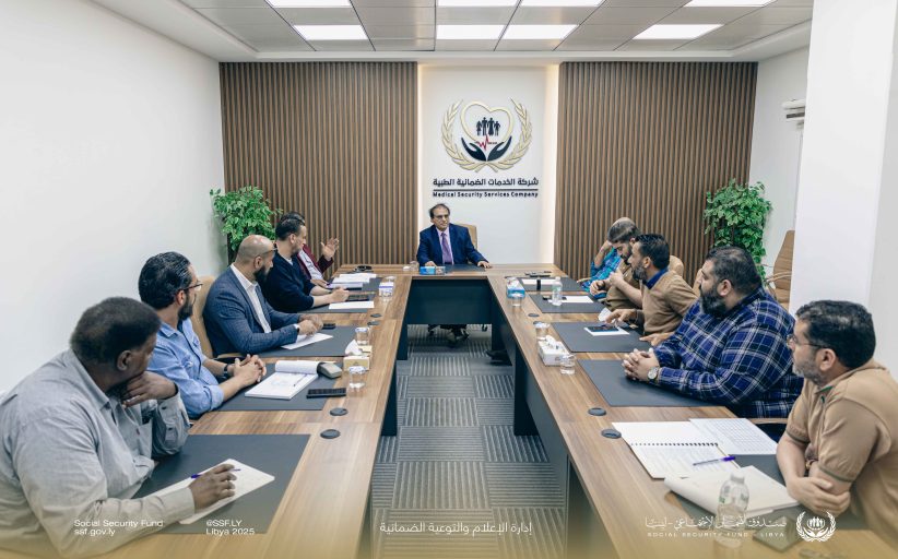 اجتماع دوري لإدارة الإعلام والتوعية الضمانية